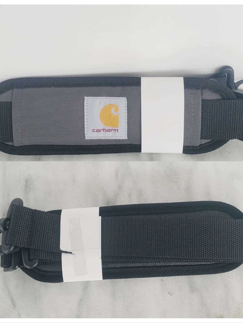 Carhartt New Gray Black Lunch Backpack Bag Adjustable Strap New